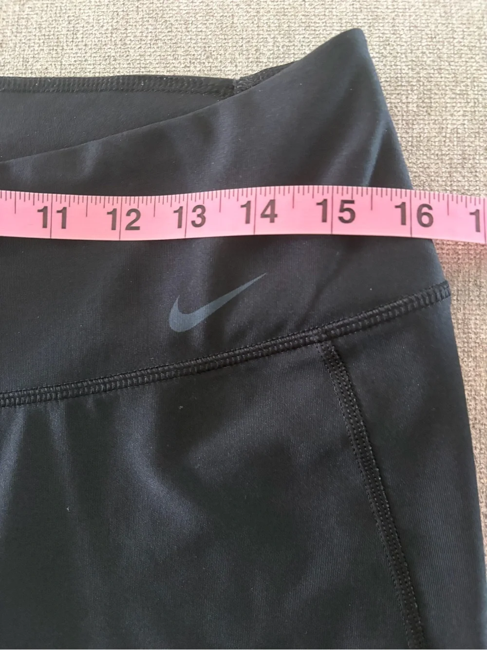 Nike Dri-Fit Classic Fit Training Long Pant Flare Leg Size Medium Black Yoga